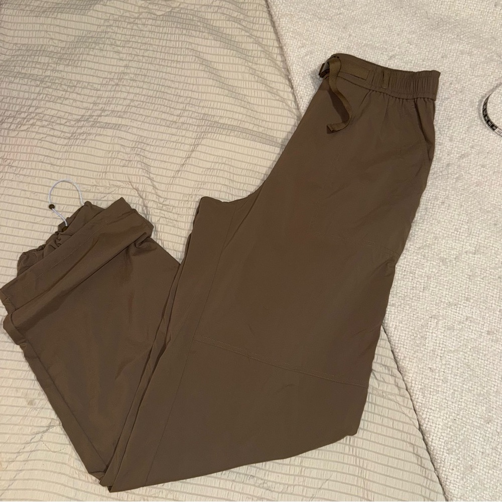 Tan Athleta Track Pants small tall
